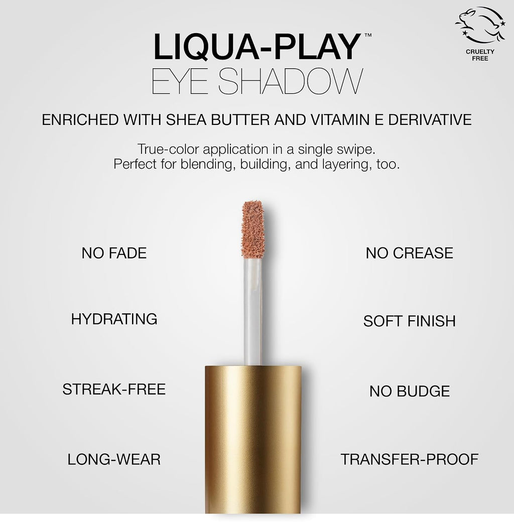 Liqua-Play Liquid Eyeshadow, Blendable Color