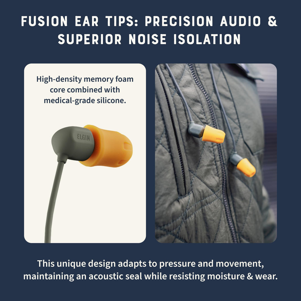 Discord Gen 3 Bluetooth Earplug Earbuds, Wireless in-Ear Headphones