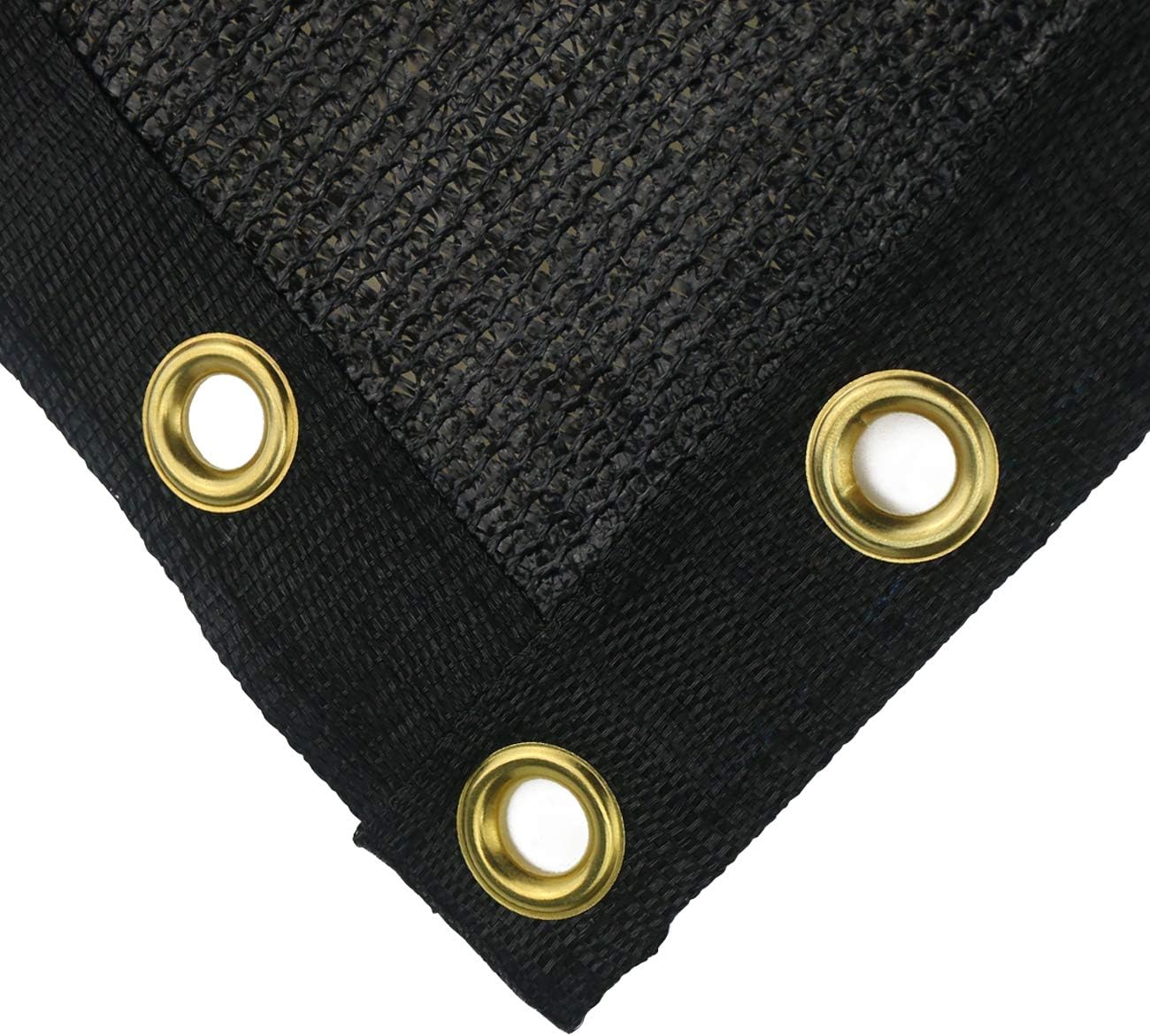 6 ft x 50 ft Privacy Screen Fence Heavy Duty Fence Cover Black