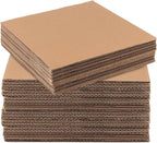 Double Wall Heavy Duty Corrugated Sheets Kraft, 18x20 Inch, 75 Pcs