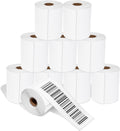 4" X 8" Direct Thermal Labels (2000 Count, 10 Rolls) - Large | Shipping and Barcode Labels, Thermal Sticker Roll for