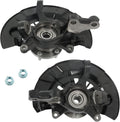Pair Front Steering Knuckle and Wheel Hub Bearing Replacement for Toyota Camry 2007-2009