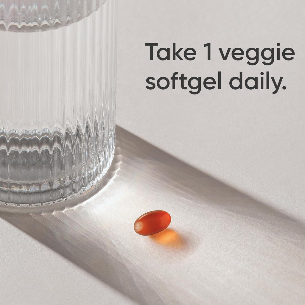 Vitamin D3 + K2 w/ Coconut Oil - Vegan Vitamin D 5000iu & Mk7 Vitamin K 100mcg for Bone & Immune Support - Vegan