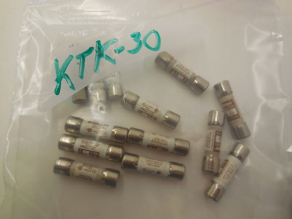 13- NEW LIMITRON KTK-30 FUSES KTK30