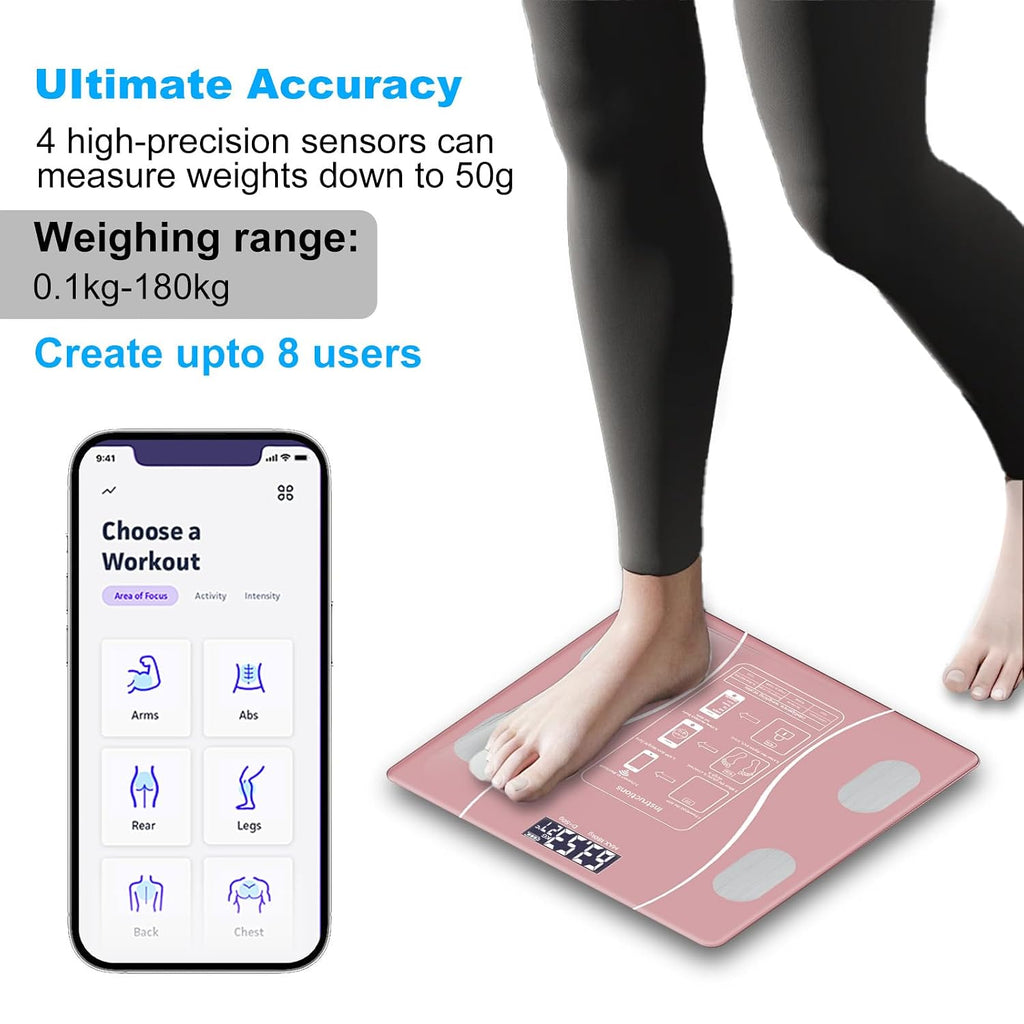 Intelligent Body Fat Scale, a Simple and Practical Digital Scale That can be Connected to a Mobile Digital Bathroom