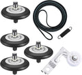 Dryer Repair Kit Roller Belt Idler Pulley Replace For LG DLG1320W DLG2051W DLG2102W DLG2251W DLG2302R DLG2302W DLG1502W DLG2011W DLG2141W DLG2241W DLG2351R DLG2351W DLG2511W DLG2522W DLG2524W