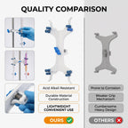 Burette Clamp, Spring Loaded Aluminum Lab Grade