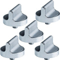 BlueStars 5-Pack W10594481 W10766544 Gas Range Stove Knobs - D-Shape Shaft