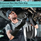 Heavy Duty Chemical Resistant Latex Gloves,18-Inch,Medium,1 Pair