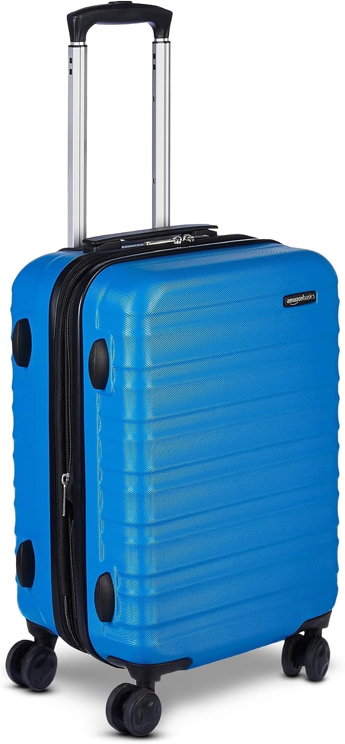 21" Hardside Carry-On Luggage with Expandable Space, Scratch-Resistant Surface, Telescoping Handle, Four