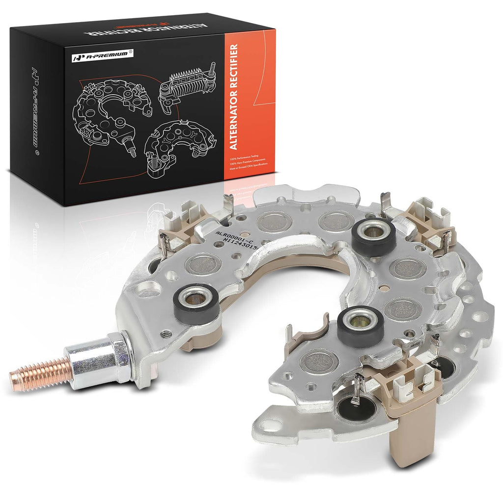 A-Premium Alternator Rectifier Compatible with Honda, Jeep & Dodge