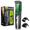 Vacuum Beard Trimmer for Men: Cordless Electric Trimmer for Less Mess