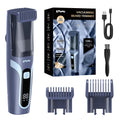 Vacuum Beard Trimmer for Men for Less Mess, Cordless Mustache Trimmer