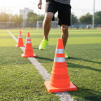12-Inch Collapsible Traffic Safety Cone, Reflective Pop Up Roadside Barrier | Multi purpose cone for work area
