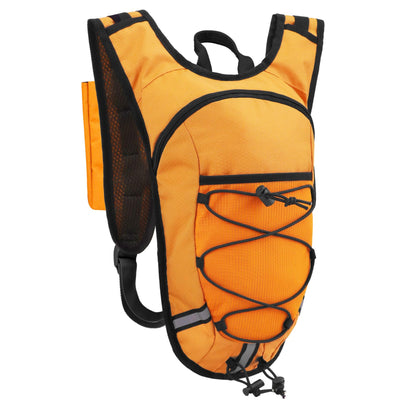 Lightweight Hydration Backpack 2L Water Bladder Pack - Black | Water Backpack for Running, Cycling, Hiking |