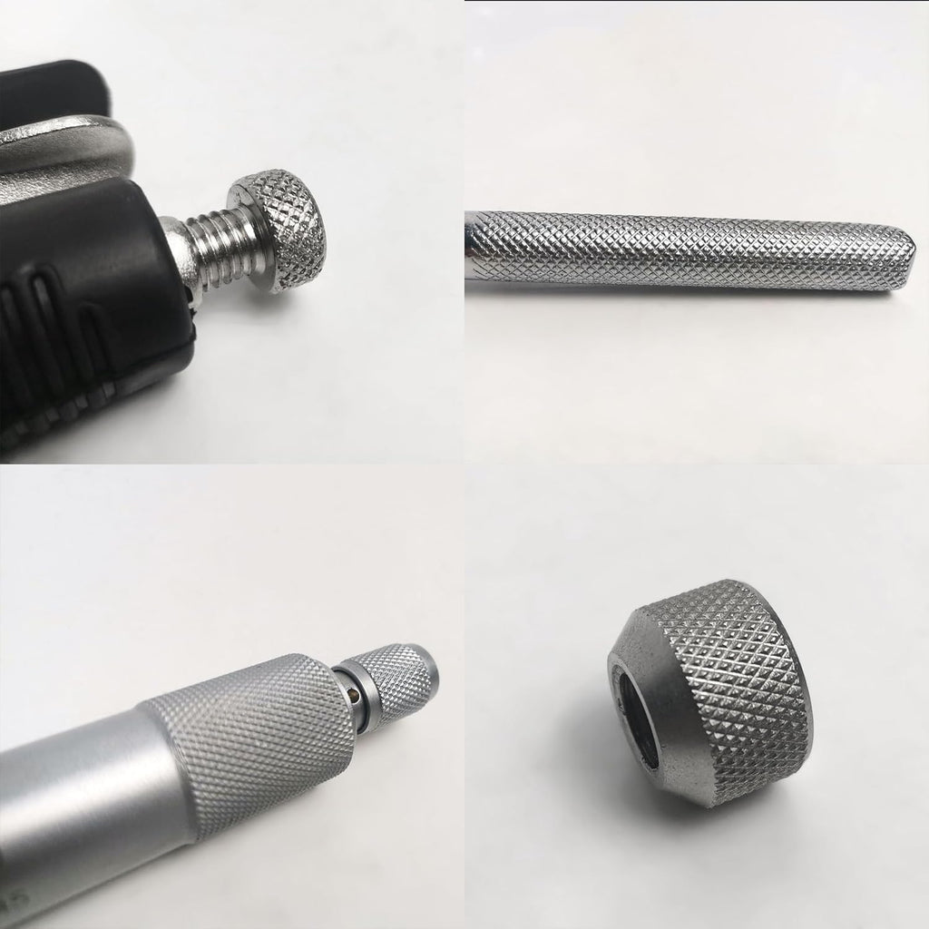 HFS(R) Adjustable Knurling Tool Holder with 6pcs Wheels for Mini Lathes 0-2" Capacity