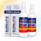 BurnFix Hydrogel Burn Spray, 2 Pack, Cooling First Aid for Sunburn (2)