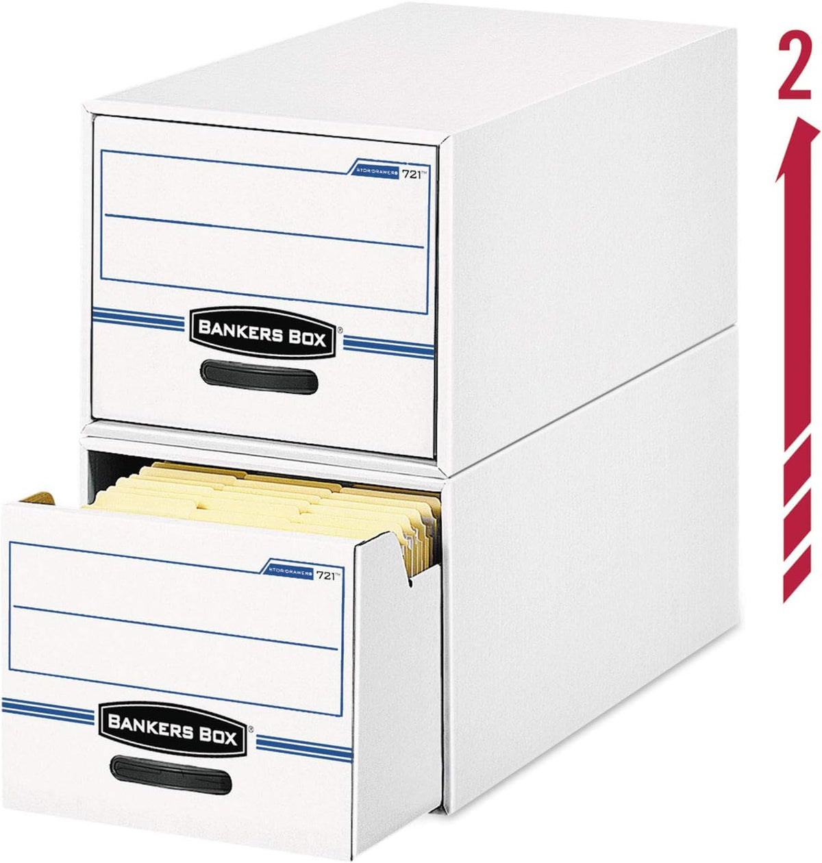 FEL00721 - Bankers Box Stor/Drawer File Drawer Storage Box