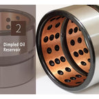 Bucket Bushing for Compatible CAT 305.5 306 307 308 311 312 313 315 320 323 325 326 (2PCS)(308,3)