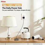 AIDA 15A TR Duplex Electrical Outlet Receptacle, Matte White, 20 Pack