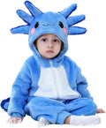 Baby Axolotl Halloween Costumes For Kids Infant Toddler Boys Girls Cute Animal Onesie Pajamas Costume Outfit