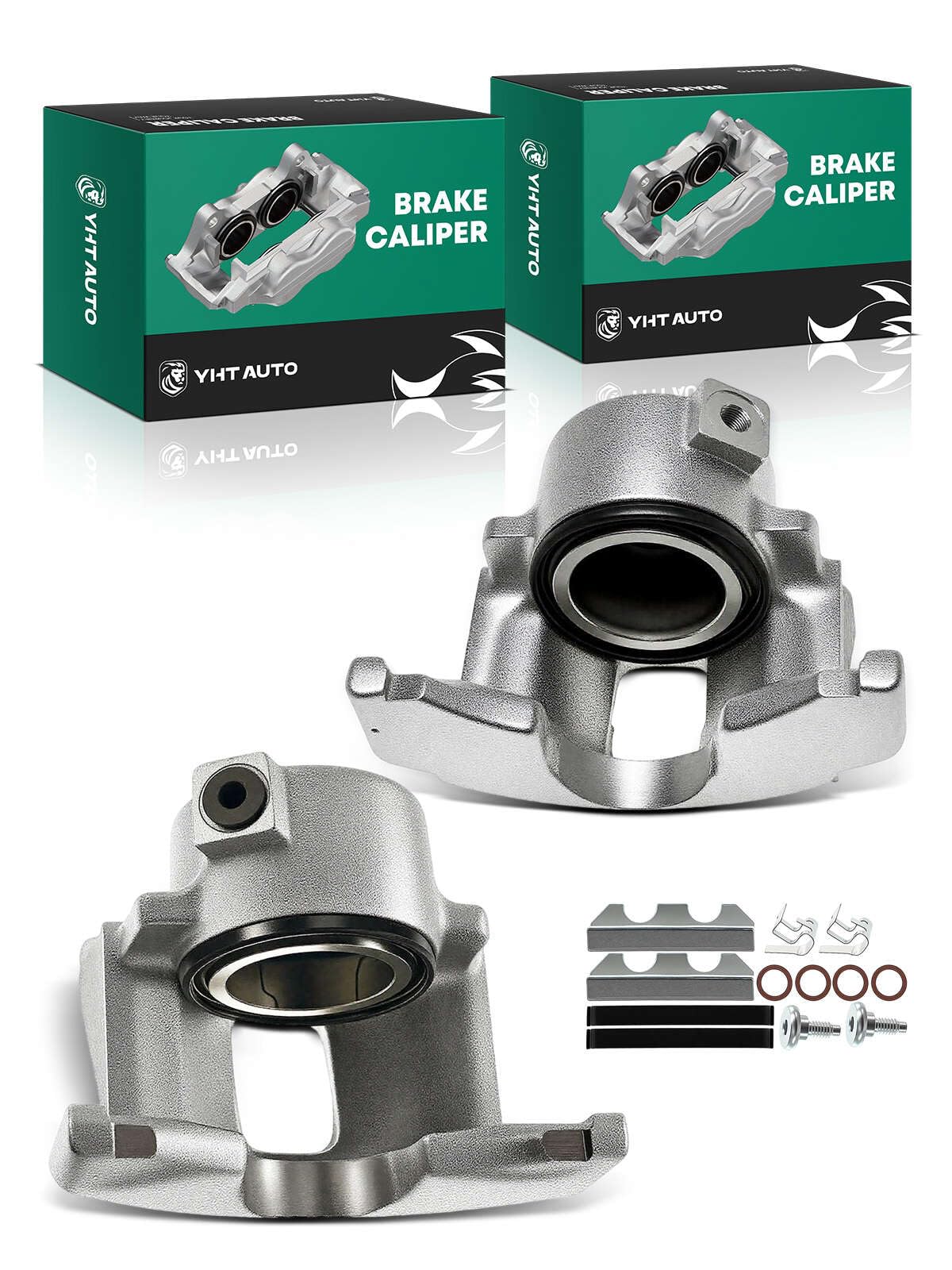 YHTAUTO Front Side Disc Brake Caliper w/o Bracket for AMC, Jeep