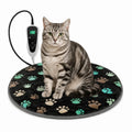 Cat Heating Pad Round-16x16 in UL/MET Dual Security Certification