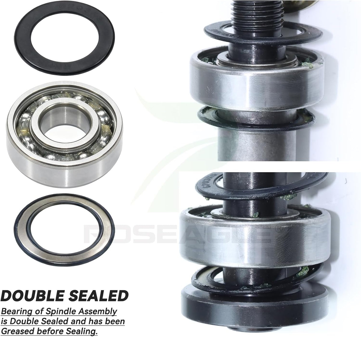 3 Pcs 121-0751 Spindle Assembly for Toro SS5000 SS4225 SS4235 Deck