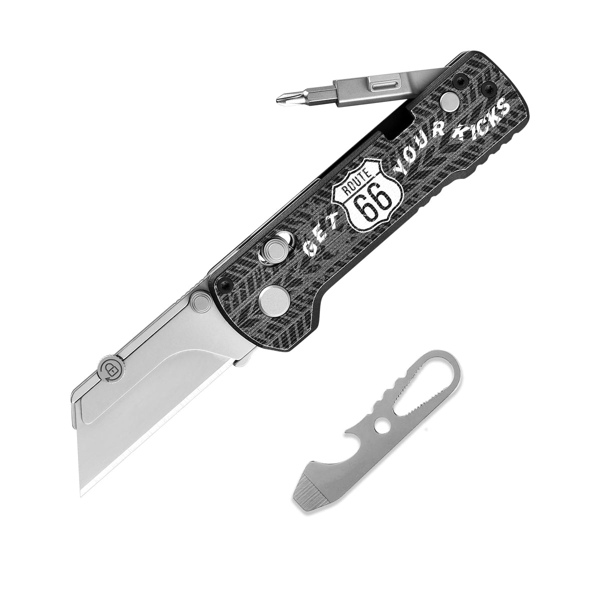 U1 Pro Multitool Folding Utility Knife with Folding Screwdriver