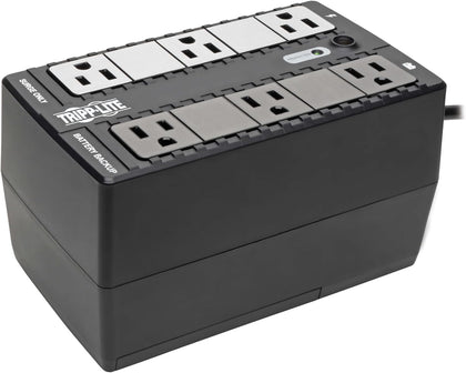 Eaton Tripp Lite BC350 350VA Small UPS 210W Battery Backup Surge Protector | 6 Outlets, Replaceable Battery, Home &