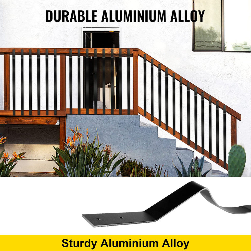 61 Pack Deck Balusters, 29.5"x1" Iron Metal Spindles, Corrosion-Proof Railing with Screws for Wood & Composite Deck