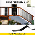 61 Pack Deck Balusters, 29.5"x1" Iron Metal Spindles, Corrosion-Proof Railing with Screws for Wood & Composite Deck