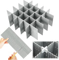 15 Pcs 5.12 Tall Drawer Divider Adjustable Drawer Organizer DIY Ultra Deep Storage Organizer Separator with Fixed