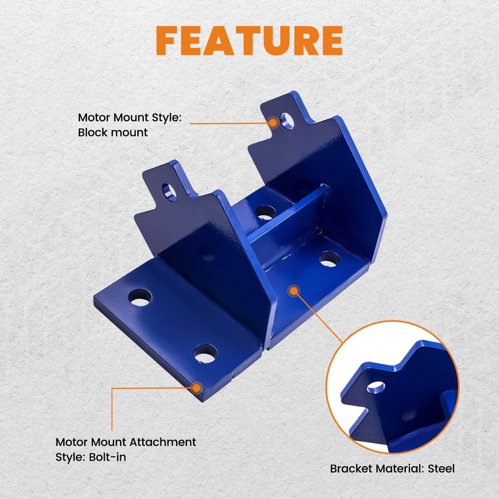 maXpeedingrods Motor Mount Conversion Kit for 6BT Cummins Engine 1973-1991