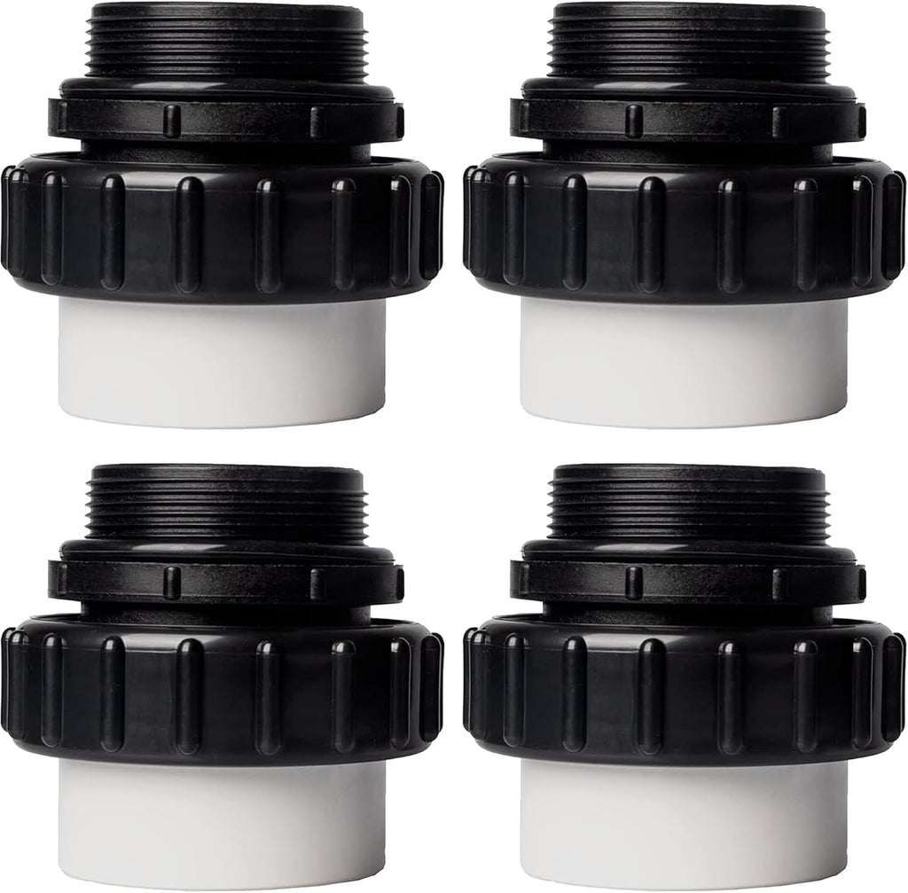 TonGass (4-Pack) 2" MIP x 2" PVC Hi-Temp Unions
