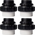 TonGass (4-Pack) 2" MIP x 2" PVC Hi-Temp Unions