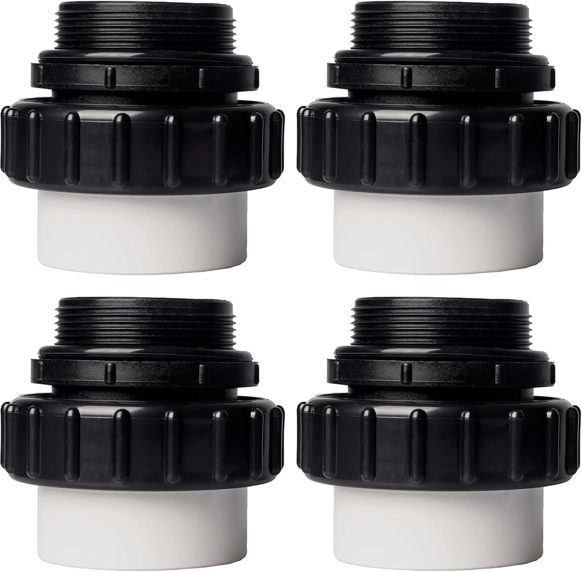 TonGass (4-Pack) 2" MIP x 2" PVC Hi-Temp Unions