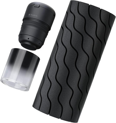 Therabody Wave Series Waver Roller - High Density Foam Roller for Body and Large Muscles + TheraCup Single - Portable