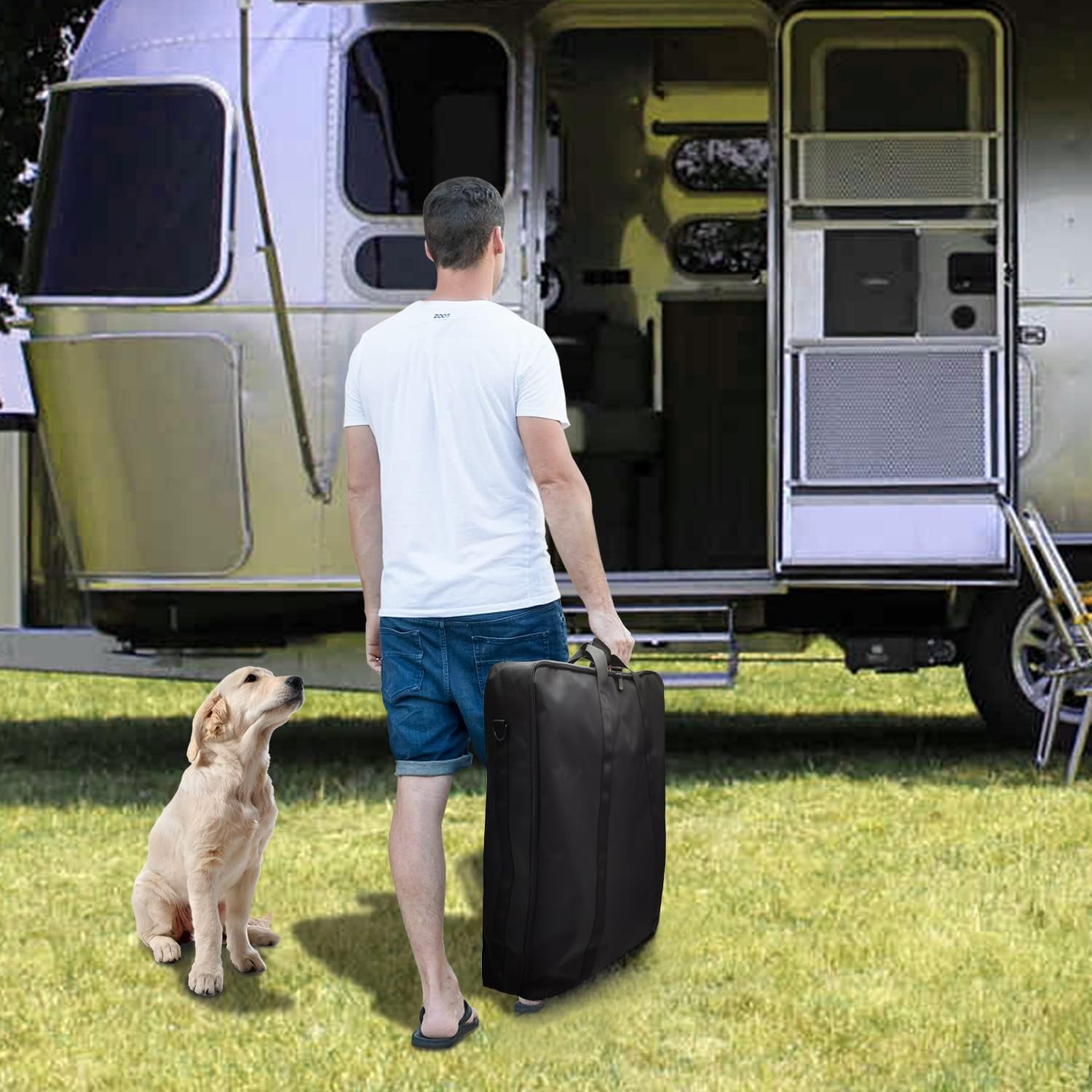 40" Dog Playpen Storage Bag, Suitable for Foldable Exercise Pet Playpens, Dog Fence Travel Bag with Handles for