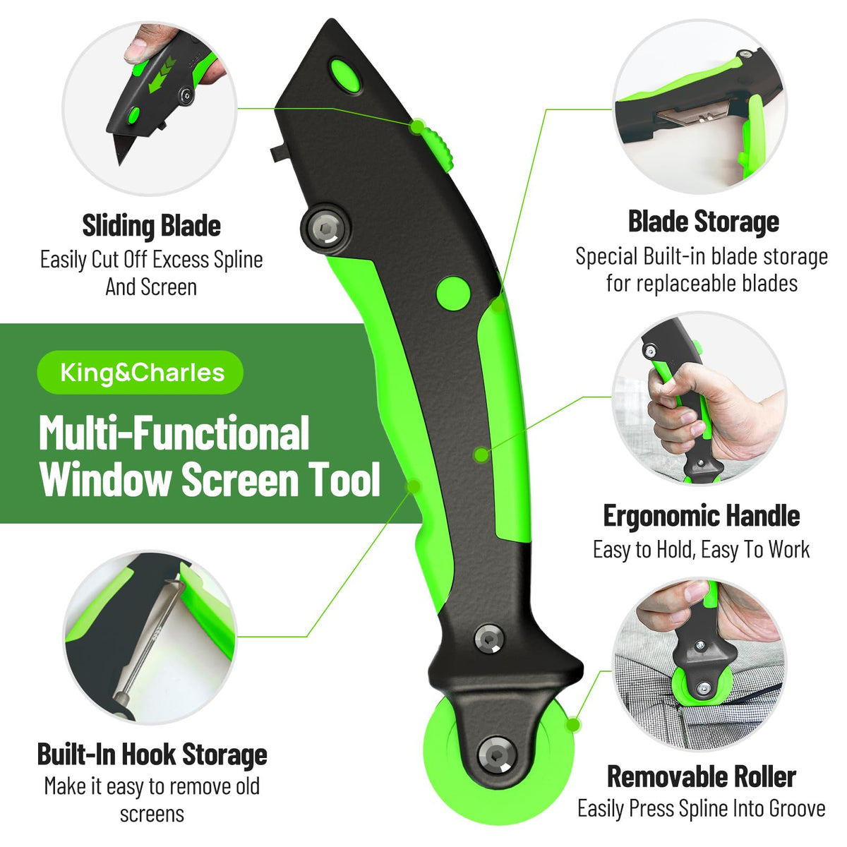 Window Screen Replacement,Versatile Window Screen Door Kit
