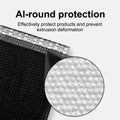 Extra Thick Padded Bubble Mailers, 5x8.6 in, 50-Pack, Black