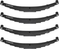 Trailer Spring 6 Leaf Double Eye for 7000 lbs Trailer Axle Springs, 25-1/4” Length, 3500 lbs Weight Capacity Per