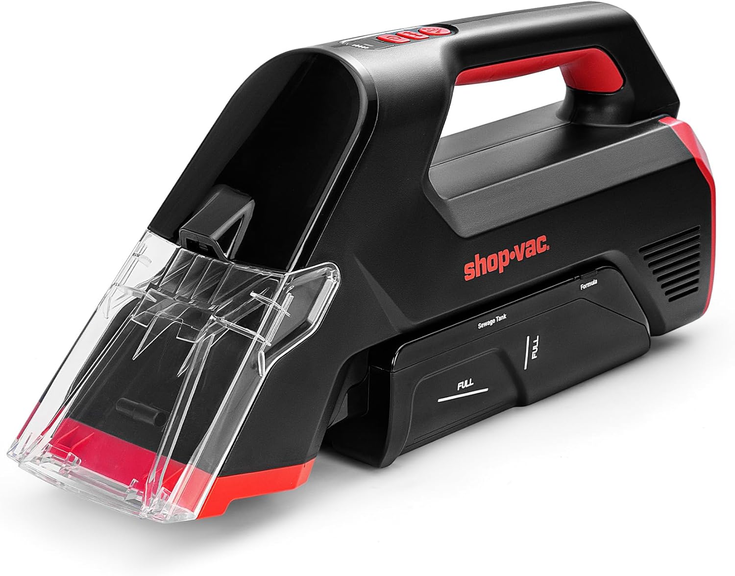3-in-1 Cordless Spot Cleaner, Handheld Upholstery Cleaner with Spray, Rolling Brush and 5.5kPa Suction, 2 Water