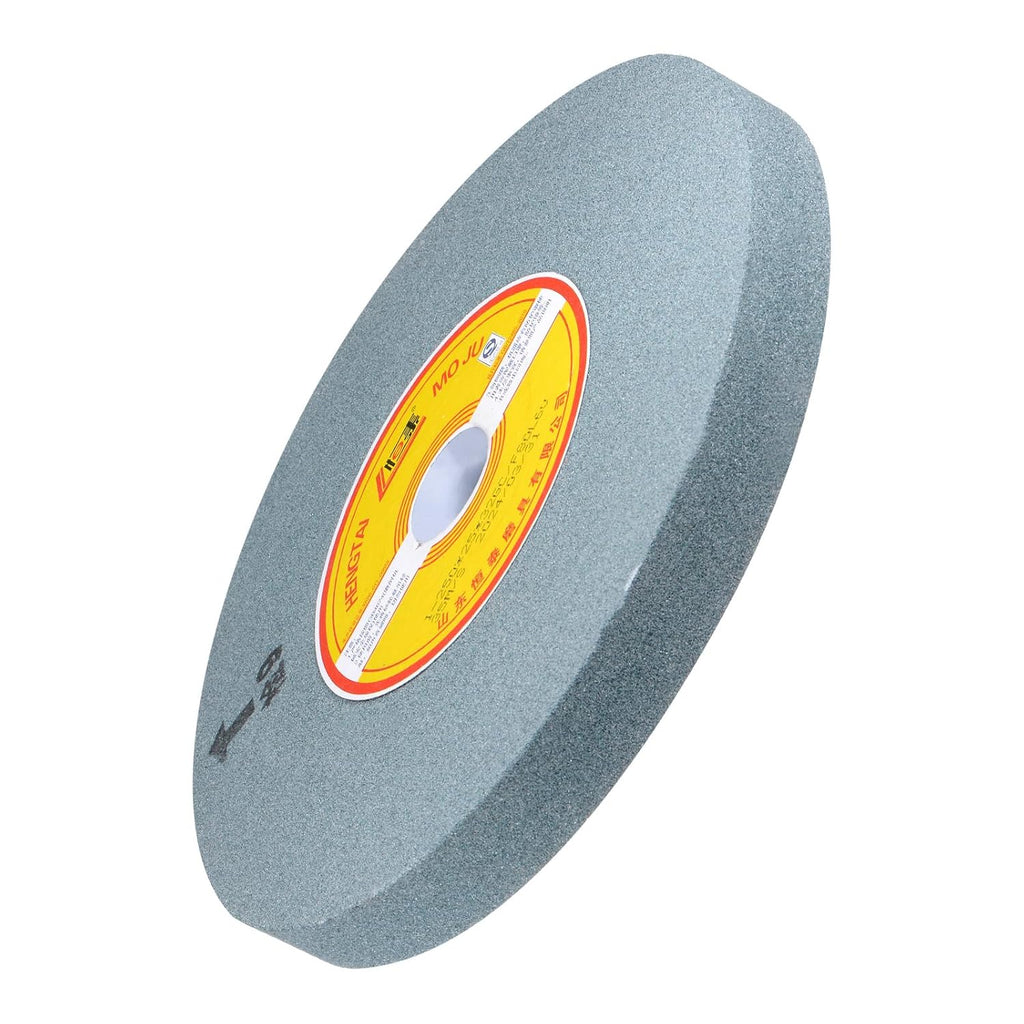 uxcell 10-Inch Bench Grinding Wheels Green Silicon Carbide GC 80 Grits Surface Grinding Ceramic Tools