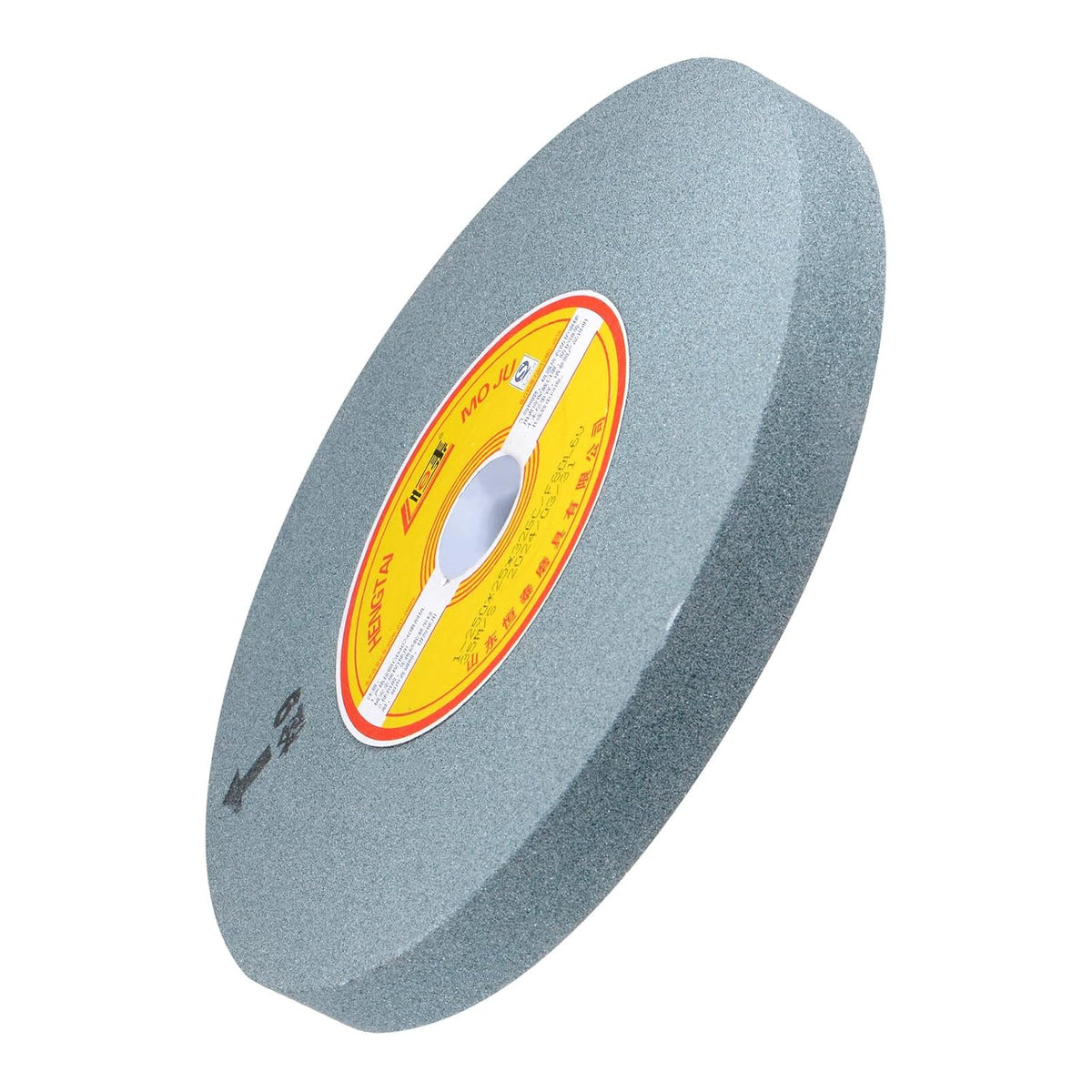 uxcell 10-Inch Bench Grinding Wheels Green Silicon Carbide GC 80 Grits Surface Grinding Ceramic Tools