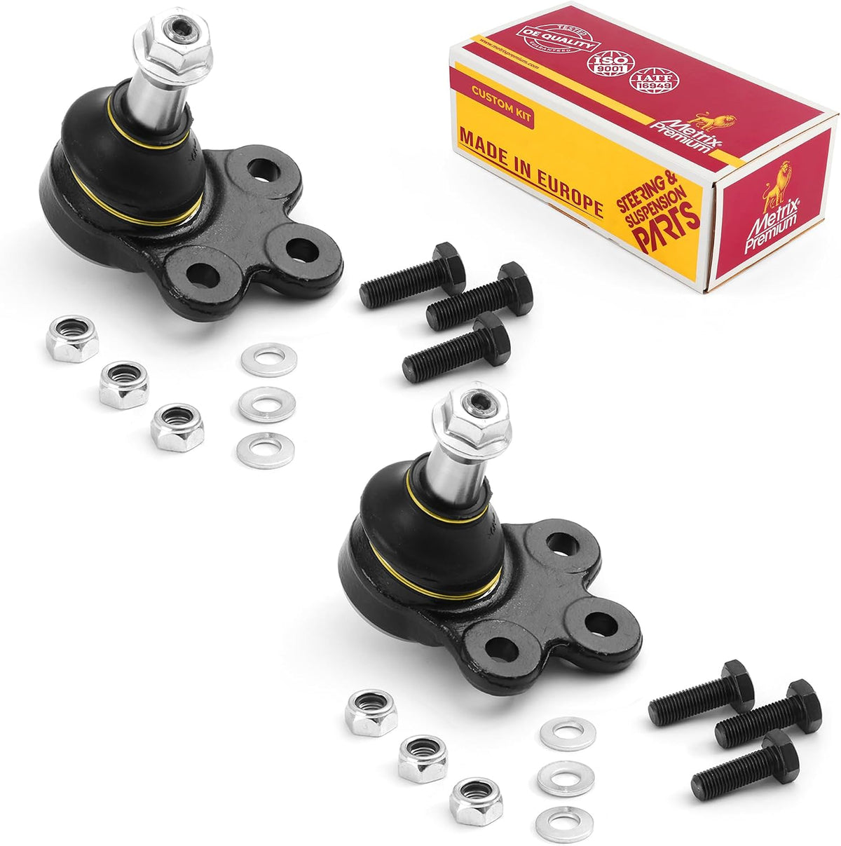 Metrix Premium Chassis Parts Ball Joint Kit Fits Chevy Equinox 2010-2017