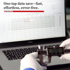 GemRed Wireless Digital Caliper 6 Inch with Data Transfer to Excel/Phone/PC