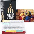 Books of the Bible Flash Cards – 66 Christian Cards for Sunday School | Back to School Bible learning cards for