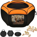 Brooder Box for Chicks, Pop-Up Chicken Brooder Playpen with Dual Doors