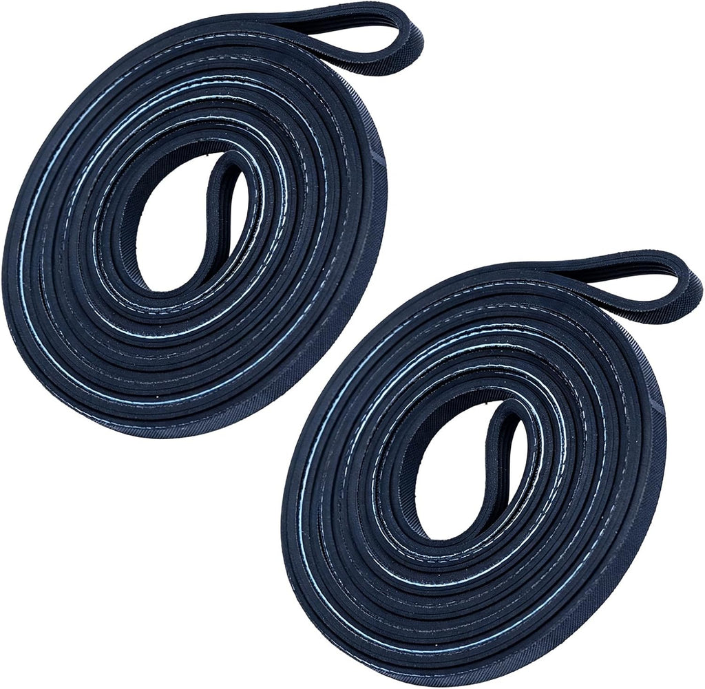 2-Pack Replacement Dryer Belt, Compatible With WED4815EW1, 92.25" 4-Rib